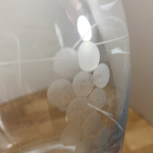 Princess house vintage Heritage design crystal wine decanter with glass stopper. - Picture 2 of 2